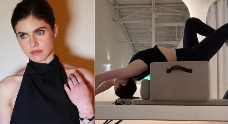 Alexandra Daddario (40) nedá dopustiť na tento cvik