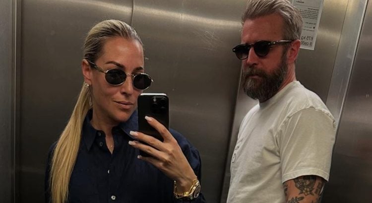 Dominika Cibulková a Michal Navara