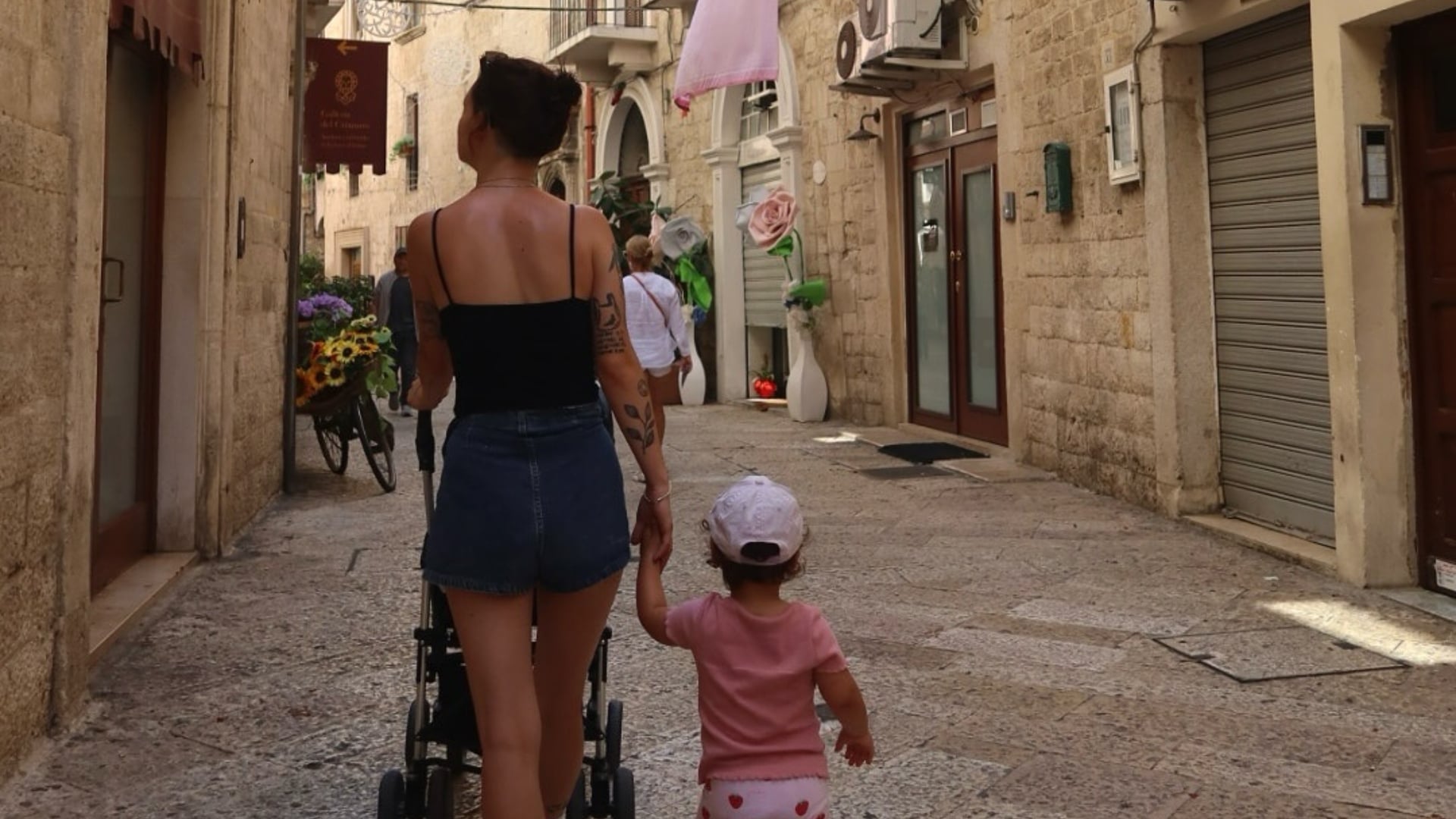 Influencerka Samanta s dcérkou