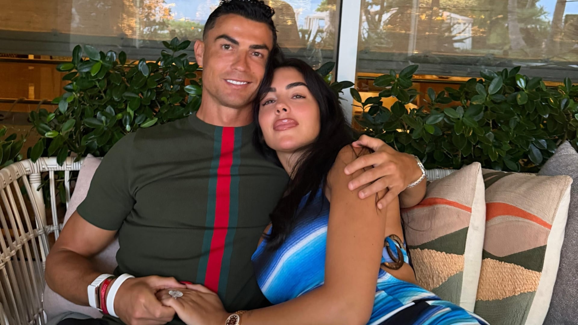 Cristiano Ronaldo a Georgina Rodríguez