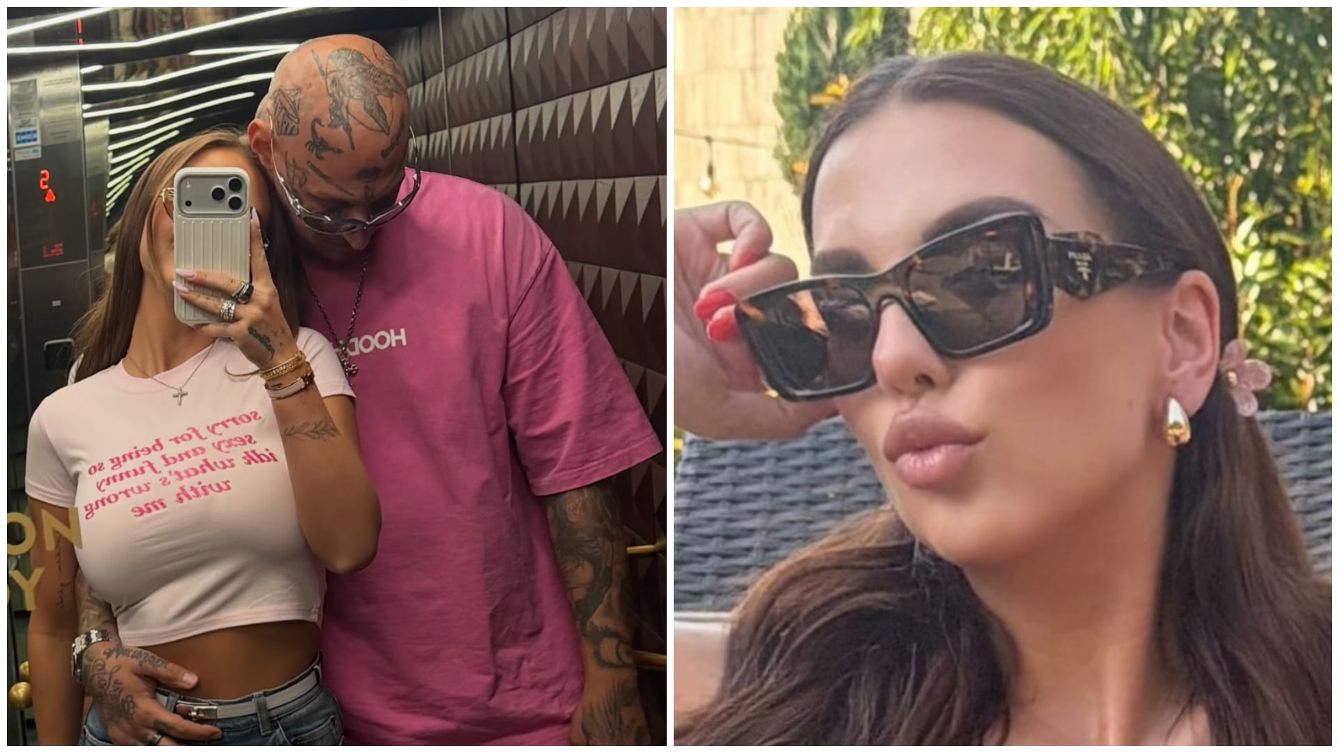 Lenočka a Teri Pallová so Separom