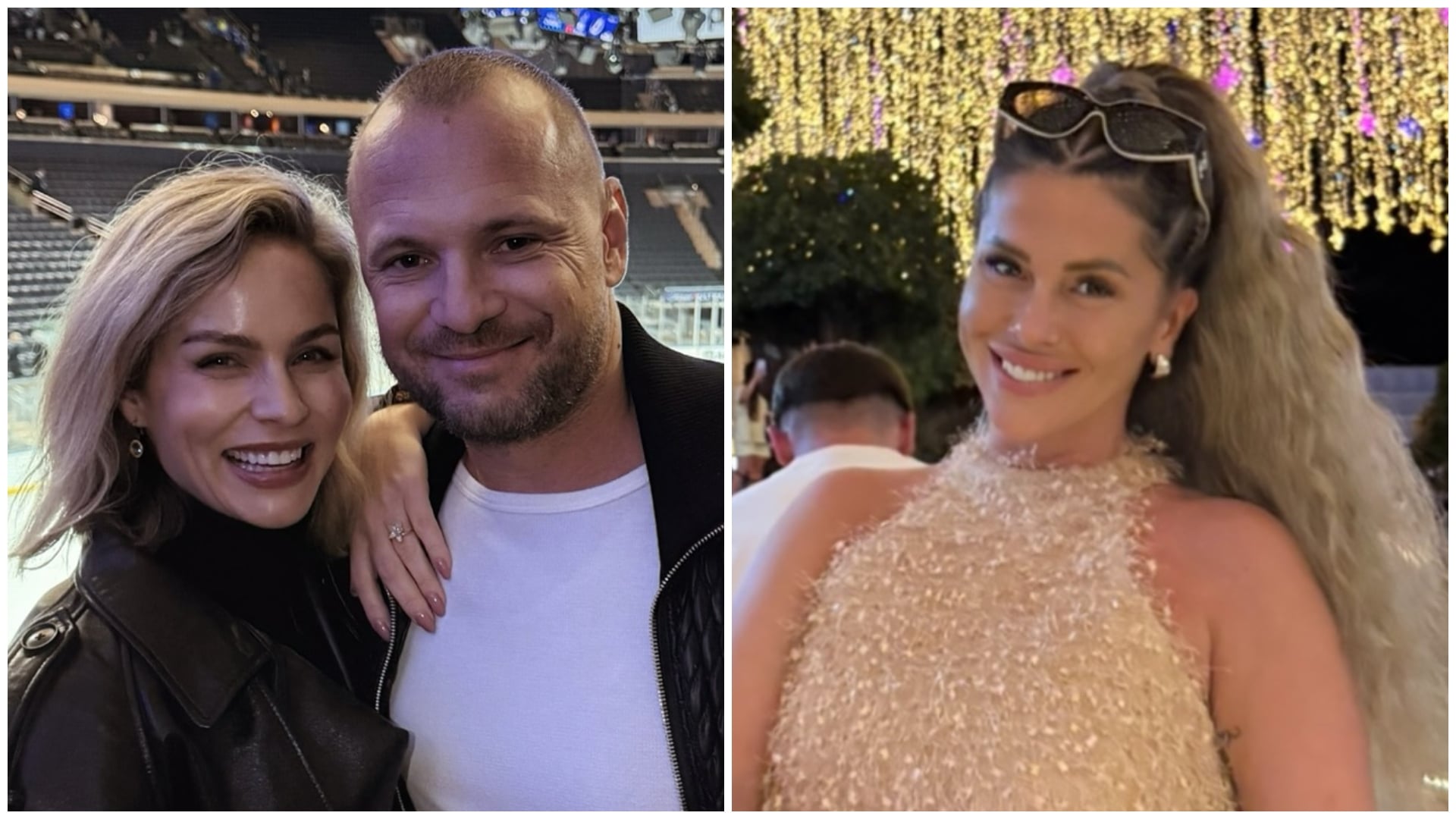 Marián Gáborík s Ivanou a Nikki Fridrich