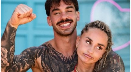 Matúš a Cynthia na LoveIslande
