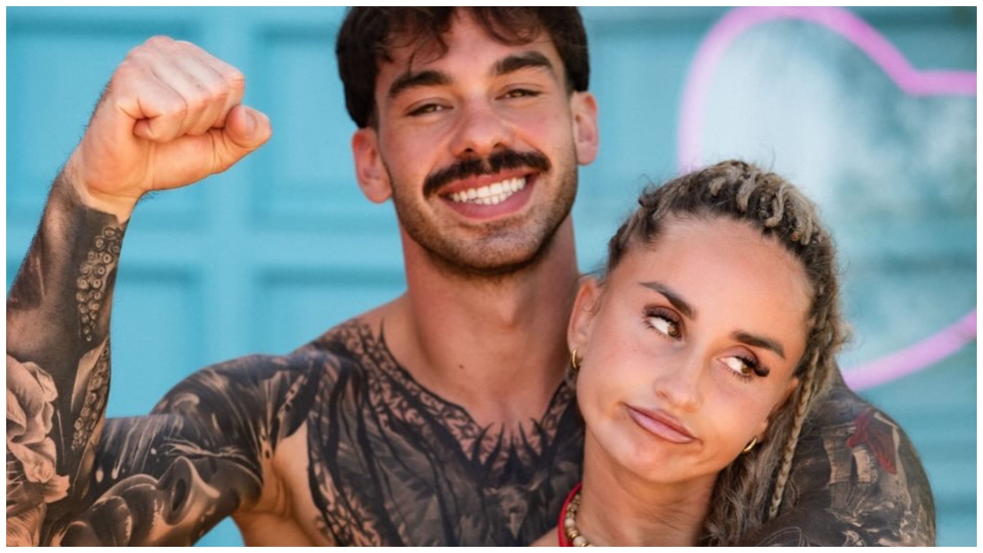 Matúš a Cynthia na LoveIslande